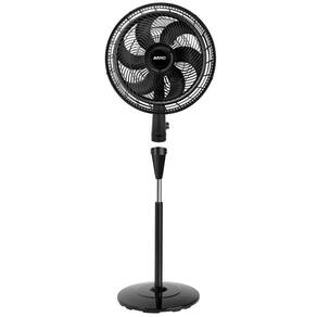 Ventilador de Coluna Arno Turbo Force VFC4 40cm com 3 Velocidades e 6 Pás - Preto