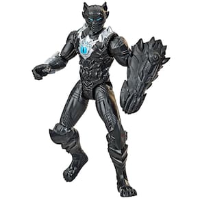 Boneco Pantera Negra Mech Strike Monster Hunters F4426 Hasbro - 15 cm