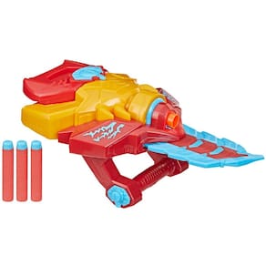 Lançador de Dardos Nerf Homem de Ferro Marvel Mech Strike Monster Hunters F4378 - Hasbro