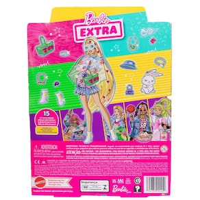 Boneca Barbie Extra com Animal de Estimação Conjunto de Flores - Mattel  HDJ45 - Xickos Brinquedos