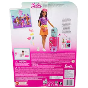 Barbie e Acessórios Conjunto de Viagem - Mattel