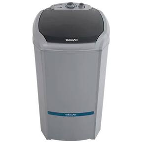 Lavadora de Roupas 18kg Suggar Lavamax LE1801PR com 6 Programas de Lavagem – Prata