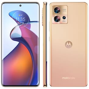 Smartphone Motorola Edge 30 Fusion 5G Dourado 256GB 8GB RAM Tela de 6.6" Câmera Traseira Tripla Android 12 Processador Snapdragon 888+ 5G