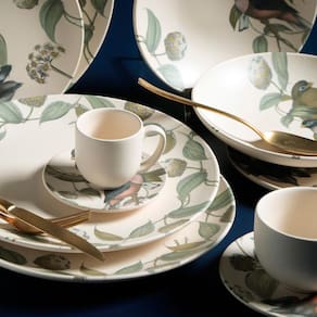 Conjunto com 6 Pratos Fundos Porto Brasil Coup La Vie em Cerâmica Feldspática 21cm – Off-White - 2