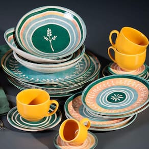 Conjunto com 6 Xícaras e Pires para Café Porto Brasil Coup Siracusa em Cerâmica Feldspática Off-White - 112ml - 3