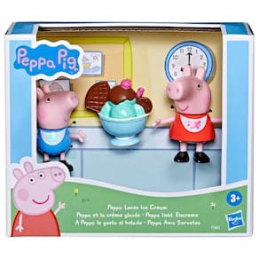 Brinquedo Casa Peppa Pig Quarto Sala Cozinha Banheiro Movéis