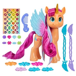 Boneca My Little Pony - Cabelo Azul - Melhores Amigas - F2612