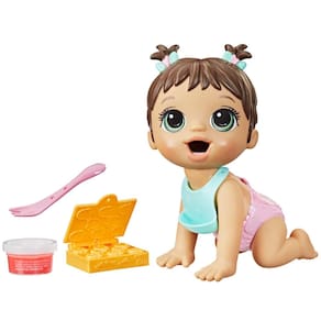 Boneca Baby Alive Hora da Papinha Morena F2618 - 20cm