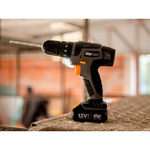 Parafusadeira e Furadeira de Impacto WAP BPFI 12K4 Carregador Bivolt 12V 3/8” com Maleta e Acessórios