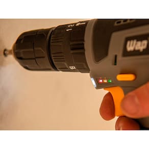 Parafusadeira e Furadeira de Impacto WAP BPFI 12K4 Carregador Bivolt 12V 3/8” com Maleta e Acessórios