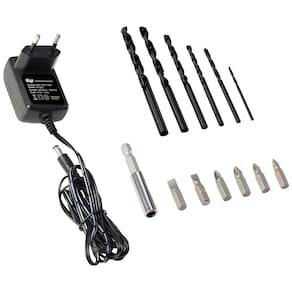 Parafusadeira e Furadeira de Impacto WAP BPFI 12K4 Carregador Bivolt 12V 3/8” com Maleta e Acessórios