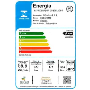 Geladeira Brastemp French Door BRO85AK Frost Free com Tecnologia Inverter, Turbo Freezer e Design Premium 554 L - Inox