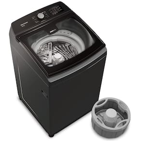Lavadora de Roupas Brastemp 16kg BWD16A9 com Tecnologia Double Wash e Ciclo Tira Manchas Advanced – Titânio