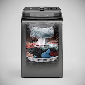 Lavadora de Roupas Brastemp 16kg BWD16A9 com Tecnologia Double Wash e Ciclo Tira Manchas Advanced – Titânio
