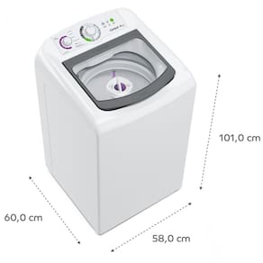 Lavadora de Roupas Consul 9kg CWB09BB com Dosagem Econômica e Ciclo Edredom – Branca