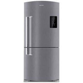 Geladeira Brastemp Inverse BRE85AK Frost Free com Twist Ice Advanced e Painel Touch Black 588 L – Inox