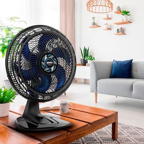 Ventilador de Mesa Arno Xtreme Force VB40 40cm com 3 Velocidades e 6 Pás – Preto