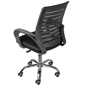 Cadeira de Escritório Giratória OR Design Diretor Blend com Regulagem de Altura, Apoio para os Braços e Sistema Relax