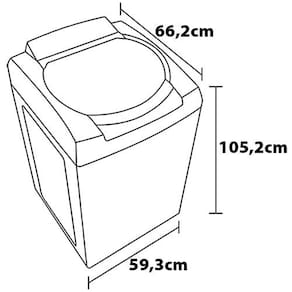 Lavadora de Roupas Electrolux 14kg Perfect Care LEJ14 com Jatos Poderosos, Controle de tempo e Ultra Filter Plus – Branca