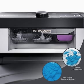 Lavadora de Roupas Electrolux 14kg Perfect Care LEJ14 com Jatos Poderosos, Controle de tempo e Ultra Filter Plus – Branca