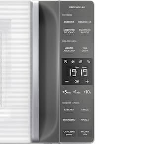 Forno de Micro-ondas Electrolux Efficient ME23B com Função Manter Aquecido Branco - 23L