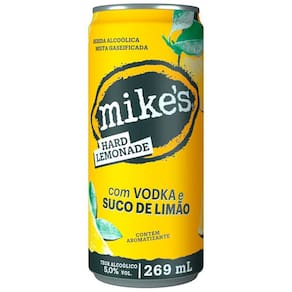 Bebida Mista Mike`s Hard Lemonade Limão Lata - 269ml