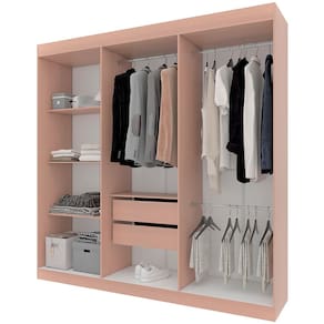 Guarda-Roupa Bartira Ville com 6 Portas e 2 Gavetas - 200,5cm de largura