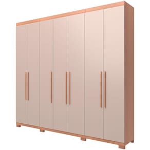 Guarda-Roupa Bartira Diplomata com 7 Portas e 6 Gavetas - 255,6cm de largura