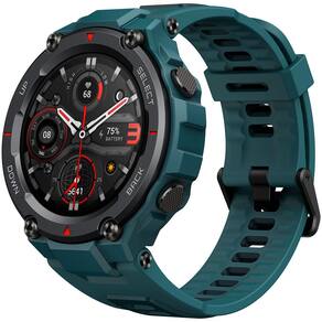 Smartwatch Amazfit T-Rex Pro Azul com Tela HD Amoled de 1.3", Bluetooth, GPS e Resistente à Água