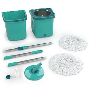 Mop Giratório Pró FlashLimp Duas Águas - Verde - 2