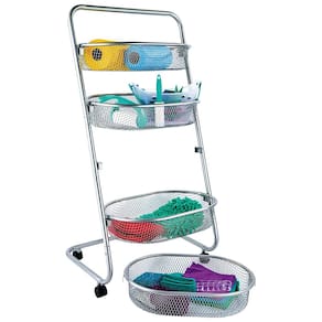 Fruteira Euro Space em Aço com 4 Cestos - 85 cm - 2