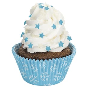 Conjunto de Formas para Cupcake 12 Peças Euro em Silicone Redondas - Vermelho - 3