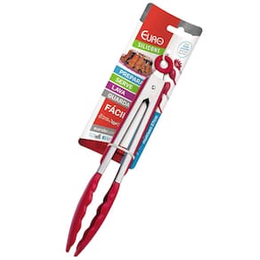 Pegador Multiuso Euro em Silicone 27 cm - Vermelho - 1