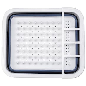 Escorredor de Pratos Retrátil Euro - Azul - 2