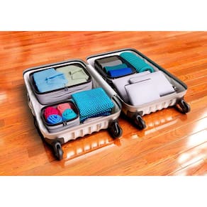 Organizador Euro Home para Viagens 6 Peças - Cinza - 2