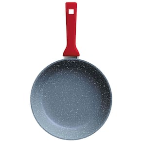 Frigideira Euro Colorstone Volcano Alumínio Antiaderente 24cm – Chumbo - 1