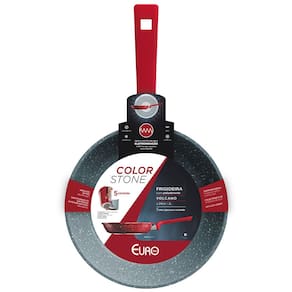 Frigideira Euro Colorstone Volcano Alumínio Antiaderente 24cm – Chumbo - 2