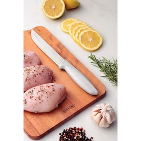Faca 6" para Cozinha Tramontina Plenus em Aço Inox - Off White - 2