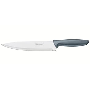 Faca 8" Chef Tramontina Plenus em Aço Inox - Cinza