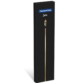 Faca 8" Deba Tramontina Sushi Gold em Aço Inox - Preta - FACA DEBA SUSHI GOLD 8 TRAMONTINA - 2