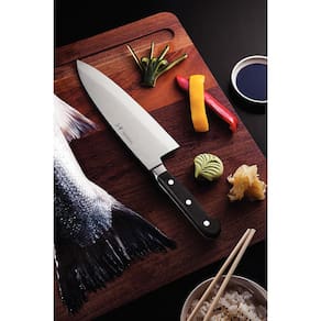 Faca 8" Deba Tramontina Sushi Gold em Aço Inox - Preta - FACA DEBA SUSHI GOLD 8 TRAMONTINA - 3