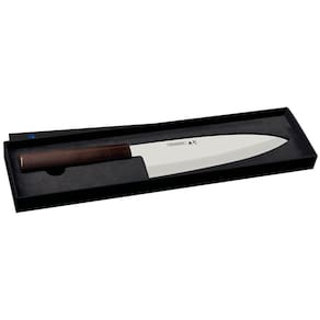 Faca 8" Deba Tramontina Sushi Silver em Aço Inox - Marrom - 1