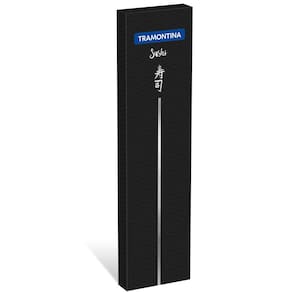 Faca 8" Deba Tramontina Sushi Silver em Aço Inox - Marrom - 2