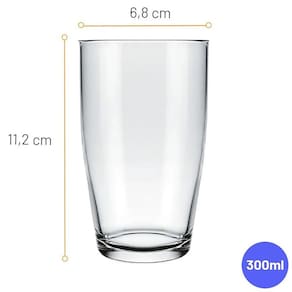 Conjunto de Copos Nadir Prosa 300 ml – 6 Peças - 1