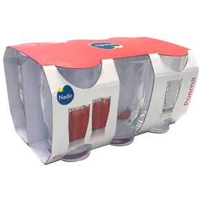 Conjunto de Copos Nadir Poema 300 ml – 6 Peças