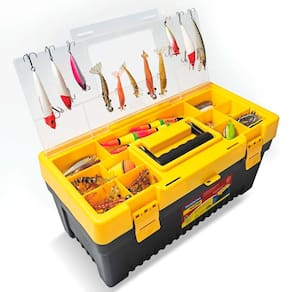 Caixa Plástica para Ferramentas Tramontina 20" com Tampa Organizadora – Amarela/Preta - CAIXA PLASTICA PARA FERRAM 20 TRAMONTINA C TAMPA - 3