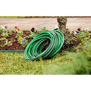 Mangueira Flex para Jardim Tramontina PVC 4 Camadas com 30 Metros – Verde/Preta - MANGUEIRA FLEX JD TRAMONTINA VERDE PRETA PVC 30 M - 1
