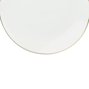 Aparelho de Jantar 42 Peças L`Hermitage Legacy em Porcelana - Branco/Dourado