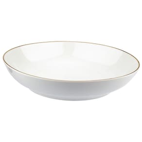 Aparelho de Jantar 42 Peças L`Hermitage Legacy em Porcelana - Branco/Dourado