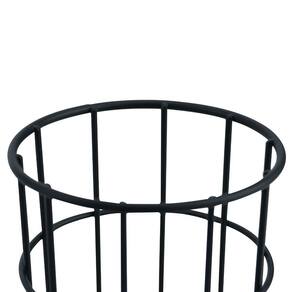 Porta Talheres L`Hermitage em Metal e Base de Madeira